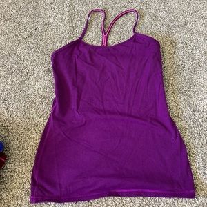 Lululemon racer back bra tank